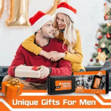 Survival Kit, Gifts For Men Dad Husband, Emergency Survival Gear And Equipment 19 In 1, Fishing Hunting Birthday For Men, Camping Accessories, Cool Gadget, Camping Essentials