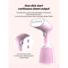 OBOVAY 1pc Professional Steam Iron, Handheld Fabric Garment Steamer, 1500W, Upright Travel, 280ml Mini Portable, Home & Travel Clothing Iron - EU E Type Plug(220-240V) - View 9