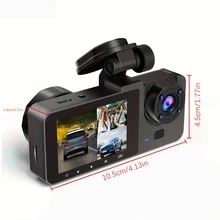 Three 1080P Dashboard Cameras, Optional 32G Memory Card, Simultaneous Recording Of Three Viewpoints (Front, Inside, And Rear) Of The Vehicle, Automatic Deletion Of Old Recordings When The Memory Is Full, G-Force Sensor For Automatic Video Locking In Case Of Collision.