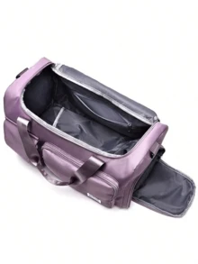 Warner Bros Geantă de călătorie cu imprimeu de desene animate Harry Potter, geantă de bagaje cu capacitate mare, geantă sport casual, geantă de umăr portabilă cu spațiu de depozitare pentru pantofi