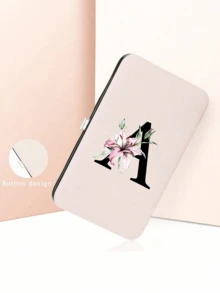 7件套粉色旅行美甲套装，印有百合花和A-Z字母图案。这款宽敞的美甲收纳盒包含不锈钢工具、一把超锋利防溅指甲钳，设计经典。非常适合随身携带美甲护理必需品，例如旅行、户外活动、寄宿学校、居家使用，也可作为圣诞礼物。 - 彩色 - 查看 7