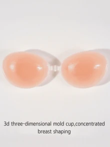 زوج من حمالات الصدر السيليكون غير المرئية، حمالة صدر لاصقة للرفع، حمالة صدر غير مرئية للرفع مناسبة لحمالات الصدر وإكسسوارات حمالات الصدر للنساء