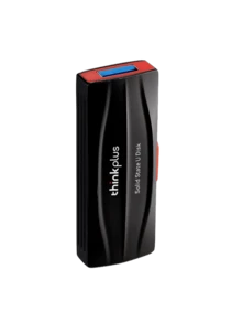 Lenovo TSU301 耐用金屬USB 大容量高速讀寫 廣泛相容 便攜設計 日常辦公室與資料備份 - 黑色 - 查看 2