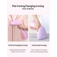 OBOVAY 1pc Professional Steam Iron, Handheld Fabric Garment Steamer, 1500W, Upright Travel, 280ml Mini Portable, Home & Travel Clothing Iron - EU E Type Plug(220-240V) - View 4