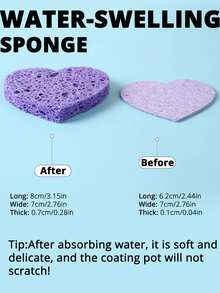 1 套 10 块清洁海绵、吸水清洁布、清洁抹布、洗碗海绵、厨房清洁工具 - 彩色 - 查看 2