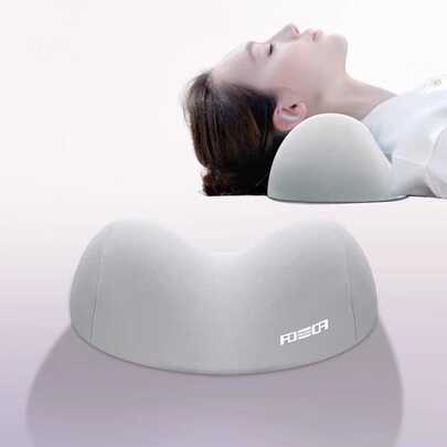 1 pezzo Cuscino cervicale a doppia sfera, cuscino per il collo in memory foam per dormire, cuscino per il supporto del collo per chi dorme sulla schiena e sui lati, unisex, confortevole per tutte le stagioni