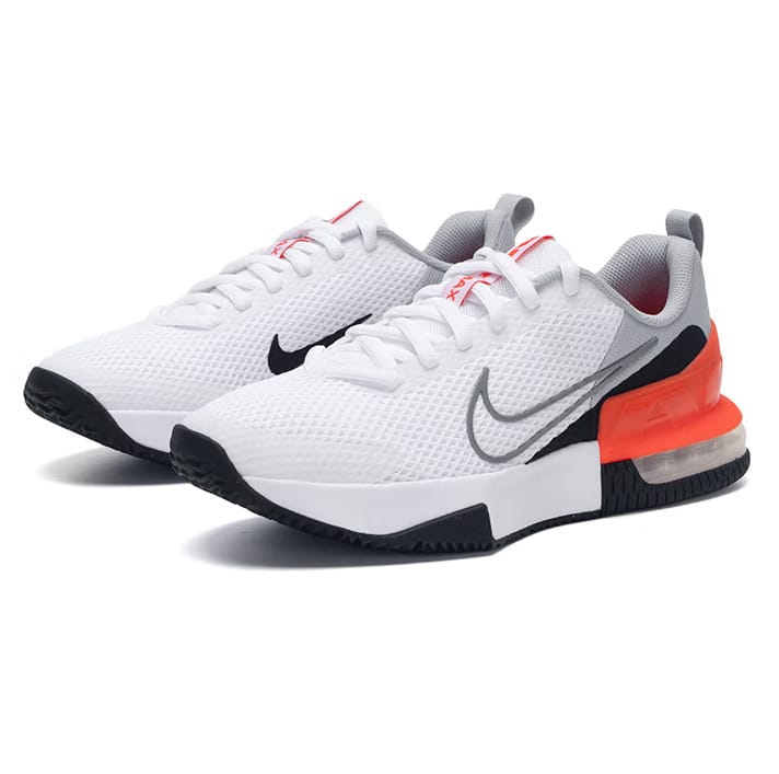 Nike Men's New AIR MAX Cushioned Sneakers, Shock-Absorbing Running Shoes, Retro Casual Shoes FQ1833-005 - White Orange - View 1