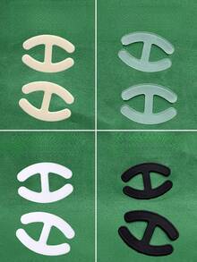 4 piezas/2 piezas Clips para tirantes de sujetador con forma de flor, accesorios invisibles antideslizantes para sujetadores de mujer, hebillas antideslizantes invisibles para lencería - Tirantes cruzados, hebilla transparente, antideslizante