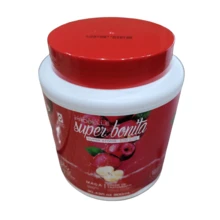 Máscara De Hidratação PROBELLE Maçã LANÇAMENTO Creme de Cabelo Super Ativos 900 ML - Super Ativos Maça 900g - Visão 6