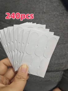 6-240pcs Ear Tapes Corrector, Invisible Ear Lifting Adhesive Tapes, Beauty Ear Stickers, Invisible Ear Clip Corrector, Suitable For Cosplay And Costumes, Comfortable And Secure Ear Lifting Tapes, For Makeup And Beauty, Ear Training Accessories Corrector, For Creating V-Shaped Face. - Multicolor - View 16