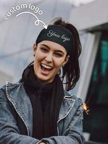 可定制女士瑜伽吸汗头带，运动跑步头带吸湿排汗可调节防滑空手道头带，适用于瑜伽练习、婚礼发饰、色彩鲜艳、可爱、迷人、有趣、卡哇伊、Y2K、时尚、男女通用、休闲、定制、个性化、独特，是送给他、她、男朋友、女朋友、家人、朋友的理想礼物 - 彩色 - 查看 8