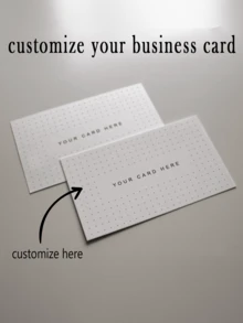 200 piezas de 5,4 x 9 cm Tarjetas de visita personalizadas con logotipo y texto, tarjetas de fidelidad personalizadas e imprimibles por ambos lados, tarjetas de visita/tarjetas de visita laminadas a prueba de agua, multiusos decorativas, coloridas, lindas, minimalistas, kawaii, modernos personalizados, únicos.