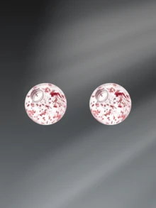 CIZME 2 piezas Bolas de acero inoxidable de repuesto con diseño divertido para mujer, Accesorios de anillos para el ombligo de 14G 16G con bolas de cristal CZ brillantes y flexibles de 3.5mm 5mm 8mm - Multicolor - Ver 29