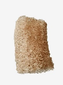 2 Stücke/1 Stück natürliche organische Luffa Schwämme, starker Peeling-Körper- & Rücken-Massagebürste, für Männer & Frauen, Erwachsene, SPA, Schönheit, tägliches Baden