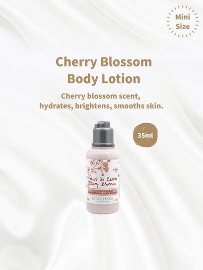  L'Occitane Tatlı Kiraz Çiçeği Parıltılı Vücut Losyonu, 35 ml - Mini Boy