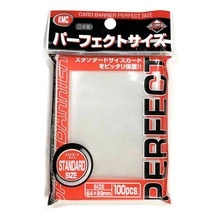 100/200个 KMC 64*89mm 完美尺寸透明内卡套，适用于万智牌/宝可梦/标准尺寸游戏卡牌，FAB 透明交易卡套，标准尺寸卡牌保护套 - 彩色 - 查看 5