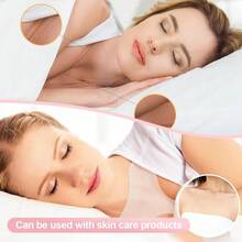 可重复使用胸垫硅胶透明去除贴片面部皮肤护理胸垫美容和个人护理工具亲肤胸部皱纹贴片，自粘式隔夜胸部贴片，使您的皮肤焕发活力 - 减少女性和女孩的衰老迹象