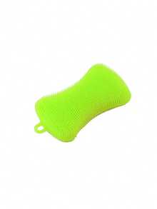 فرشاة غسيل الأطباق من السيليكون، فرشاة غسيل الأطباق ذات الوجهين، أدوات وإكسسوارات مطبخ صغيرة (طقم 3 قطع)