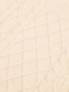 1pc Baby Boy/Girl Knitted Sweater Vest, Textured Knit Design, Casual & Cute, Suitable For Spring/Autumn - Beige - View 7