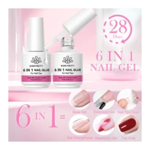 Born Pretty Magic Gel Nail Polish Remover With New Upgraded Gentle Formula,Faster &Amp; Easier &Amp; Cleaner &Amp; Safer Professional Nail Polish Remover In 3-5 Minutes,No Need For Foil Soaking Or Wrapping - ColorX - 查看 3
