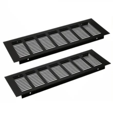 2pcs Aluminum Alloy Cabinet Ventilation Mesh Grille, Shoe Cabinet Vent Hole Decorative Cover, Ventilation Hole Mesh Heat Dissipation Grill Vent Cover - Multicolor - View 14