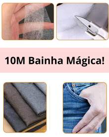 Instant Magic Hem Heat-Sealable Easy Bar 2cm X 10 Meters - 白色 - 查看 2