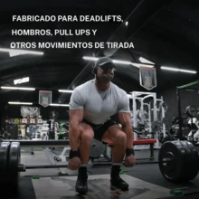 Ganchos para levantamiento de pesas, 1 par de muñequeras de 5 mm de grosor, agarraderas para levantamiento de pesas, powerlifting, estiramientos, filas, correas de levantamiento para gimnasio con ganchos para dominadas