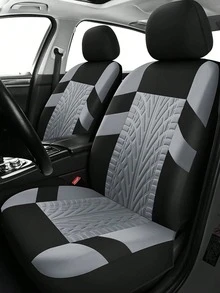 13pcs/9pcs/4pcs Sarung Jok Mobil Universal - Cocok Untuk SUV, Truk Dan Kendaraan 7-Seater | 3-Baris Jok Bahan Poliester (Jok Depan Bucket + Jok Belakang Terpisah) | Bernapas, Anti-Selip, Kompatibel Dengan Airbag | Pelindung Interior Mobil Unisex. 9pcs Model 5-Seater (2 Jok Depan + Sandaran Punggung + Jok Belakang + 5 Sandaran Kepala) Dan 4pcs Model 2-Seater (2 Jok Depan + 2 Sandaran Kepala) - Satu-Ukuran - View 7