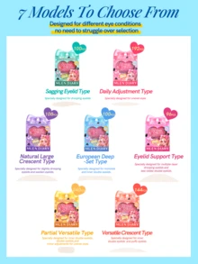 Băng dán mí mắt hai lớp Mlen Diary, 240 miếng hình lưỡi liềm, vô hình, kèm dụng cụ, chống thấm nước, lâu trôi, giúp tạo mí mắt hai lớp cho mắt sụp và mắt không đối xứng, giá rẻ, quà tặng Giáng sinh, dụng cụ trang điểm, đồ rẻ tiền, quà tặng, quà tặng cho phụ nữ, quà Giáng sinh, quà khuyến mãi, du lịch, đồ rẻ tiền, đồ dùng cần thiết khi đi du lịch - Màu be - Xem 7