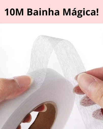 Bainha Mágica Instantanea Termocolante Barra Fácil 1,5cm x 10 Metros