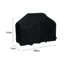 Heavy Duty Mobility Scooter Storage Cover Rain Dust UV Protector Waterproof UK - Black - View 12