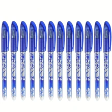 10 bolígrafos borrables de colores, bolígrafos borrables perfumados de varios colores, artículos de papelería para estudiantes con bolígrafos desaparecen a alta temperatura