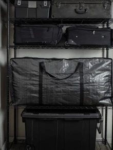 4 - Size Heavy - Duty Storage Bag,Moving Tote Bags Extra Large Reusable Closet Organization Storage Bags With Zipper And Strong Handles For Clothes/Shoes/Blanket/Pillow, Large - Capacity Moving & Organizing Tote, Durable Solution For Moving/Travel/Storage, Must - Have For Organized Home & Travel Lovers,Back To School,College Essentials