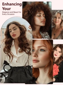 发刷,2025 新款卷发定型刷 - 卷发刷,定型卷发刷,湿发卷发刷,女士卷发造型刷 - 彩色 - 查看 9