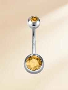 Nhẫn rốn bằng thép không gỉ Cubic Zirconia thời trang Nhẫn xỏ khuyên rốn Trang sức xỏ khuyên rốn Nhẫn rốn Nhẫn rốn Nhẫn rốn Trang sức xỏ khuyên rốn Nhẫn xỏ khuyên rốn 14G 6mm 8mm 10mm 12mm 14mm 16mm 18mm Nhẫn rốn cho nam nữ để trang trí hàng ngày - Vòng rốn - Xem 16
