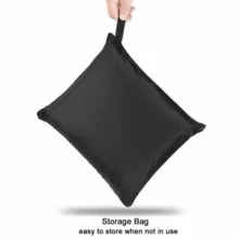 Heavy Duty Mobility Scooter Storage Cover Rain Dust UV Protector Waterproof UK - Black - View 3