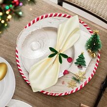 4/6/12/20/24pcs Elegant Dragonfly Napkin Rings - Deep Green And Gold Embellished Tabletop Decoration, Suitable For High-End Party Decoration In Formal Occasions, Weddings, And Restaurants. Match With Napkins, Placemats, Table Flags, Natural Inspiration Design, Metal Crafts, Dining Table Accessories, Christmas Decoration Supplies