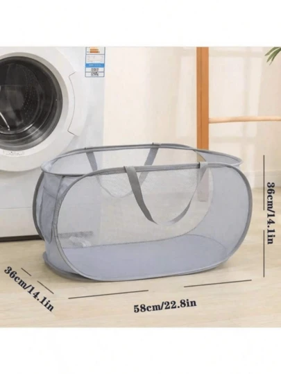 1 st ny hopfällbar tvättkorg tvättkorg hopfällbar förvaring stor tvättkorg badrumsförvaringskorg tvättkorg, tvättkorg badrumsorganisatör, korg, förvaringskorg, hopfällbar tvättkorg
