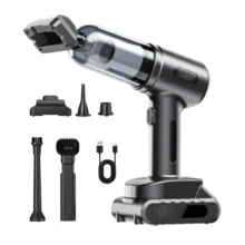 Car Vacuum Cleaner, Cordless Handheld Vacuum Cleaner With Keyboard, 5500 Pa Cordless Mini Vacuum Cleaner With 3-In-1 Brushless Motor, Portable Vacuum Cleaner For Car, Home, Pets, Office - màu đen - Xem 7