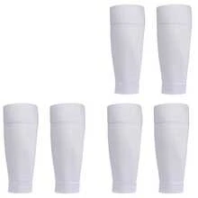 1/2/3pairs Calf Compression Sleeve - Leg Compression Socks For Shin Splint Pain Relief - Men, Women, Runners - Calf Guard For Running, Cycling, Maternity, Travel, Nurses ,Footless Flight Socks,Flight, Hiking, Cycling - Multicolor - View 52