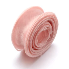 1 Roll/10 Yards 4cm Mermaid Tulle Ribbon, Christmas Gift Wrapping Ribbon, Cake Flower Packaging Ribbon, Wedding Decoration Bracelet Hair Accessory Colorful Ribbon, DIY Gift Packaging Bags