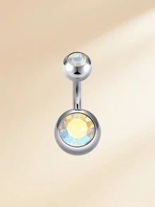 Nhẫn rốn bằng thép không gỉ Cubic Zirconia thời trang Nhẫn xỏ khuyên rốn Trang sức xỏ khuyên rốn Nhẫn rốn Nhẫn rốn Nhẫn rốn Trang sức xỏ khuyên rốn Nhẫn xỏ khuyên rốn 14G 6mm 8mm 10mm 12mm 14mm 16mm 18mm Nhẫn rốn cho nam nữ để trang trí hàng ngày - Vòng rốn - Xem 26