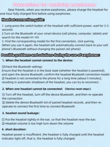HYUNDAI HY-Y01 Bluetooth Earphones, Half In-Ear, High-Definition Surround Sound Quality, Sensitive Microphone, Voice Call, LED Power Display, Music, Sports, Gaming, Low Latency, Long Battery Life, Comfortable Fit, Wireless Earbuds Compatible With Smartphones & Computers - Black - View 12