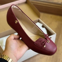 Modare Women's Moccasin Slipper With Ultra-Comfort Orthopedic Bunion - 酒紅色 - 查看 4