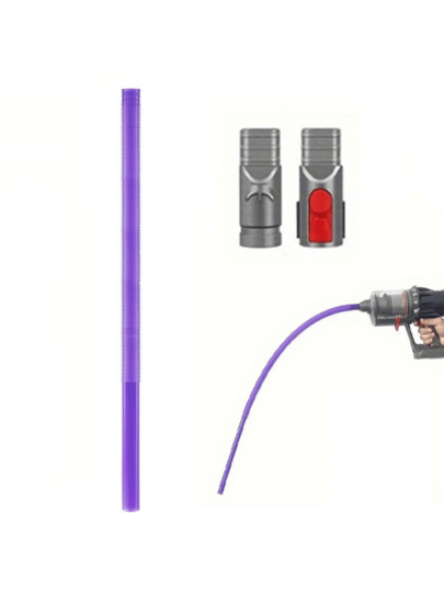 Dryer Vent Cleaner Kit, Hose Attachment Dyson V6 V7 V8 V10 V11 V12 V15 Cordless Vacuum, Perfect Flexible Crevice Tool view 9