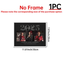 1 peça de impressão em tela personalizada com moldura de madeira de pinho - arte de parede personalizada para quarto, sala de estar, personalização criativa de pôster, arte de parede em tela personalizada, pôsteres para quarto, memórias de viagem personalizadas, moldura opcional