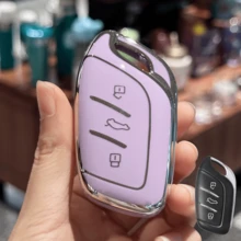 Car Key Case Cover Shell Fob For MG ZS For MG6 EV EZS HS EHS For Roewe RX5 I5 I6 RX3 RX8 ERX5 Key Holder Accessories Keychain Halloween Accessories Teachers Day Christmas Gift Gifts For Mother, Father, Graduation, And Teacher - Multicolor - View 12