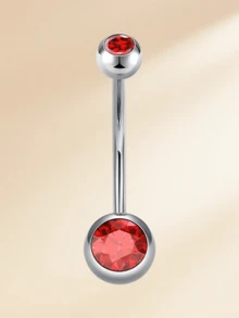 Nhẫn rốn bằng thép không gỉ Cubic Zirconia thời trang Nhẫn xỏ khuyên rốn Trang sức xỏ khuyên rốn Nhẫn rốn Nhẫn rốn Nhẫn rốn Trang sức xỏ khuyên rốn Nhẫn xỏ khuyên rốn 14G 6mm 8mm 10mm 12mm 14mm 16mm 18mm Nhẫn rốn cho nam nữ để trang trí hàng ngày - Vòng rốn - Xem 22