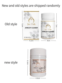 JUE FISH 珠宝清洁剂清洗钻石戒指项链黄金清洗除锈除灰清洁剂珠宝清洁剂，珠宝金属清洁液，项链除锈除尘保养液喷雾清洗金项链及珠宝配饰