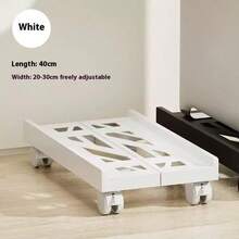 Adjustable Mobile CPU Stand Ventilated Computer Tower Stand PC Tower Stand With 4 Caster Wheels Fits Most PC Under Desk Holder